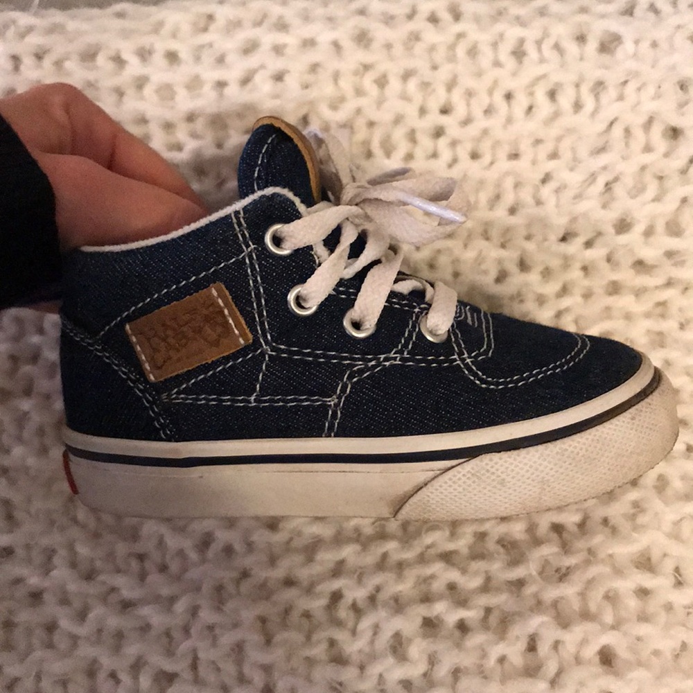 Vans Half Cab Toddler 6 Jean color